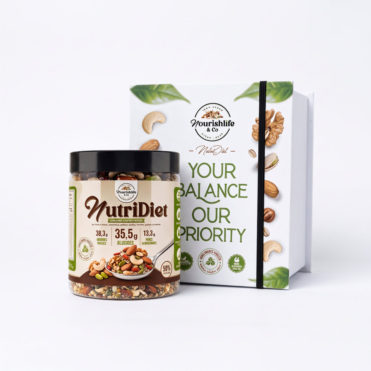 NUTRIDIET / 500g– Mélange nutritionnel sans sucres ajoutés