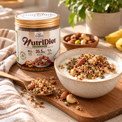 Pack nutridiet 500g/noisella400g sans sucre ajouté