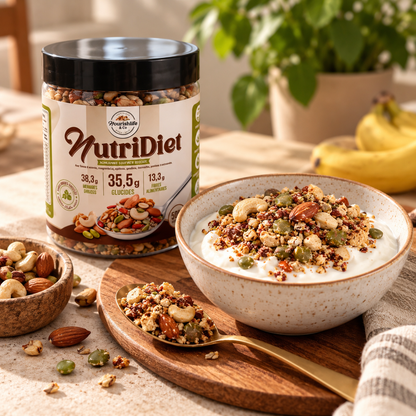 Pack nutridiet 1kg/noisella400g sans sucre ajouté