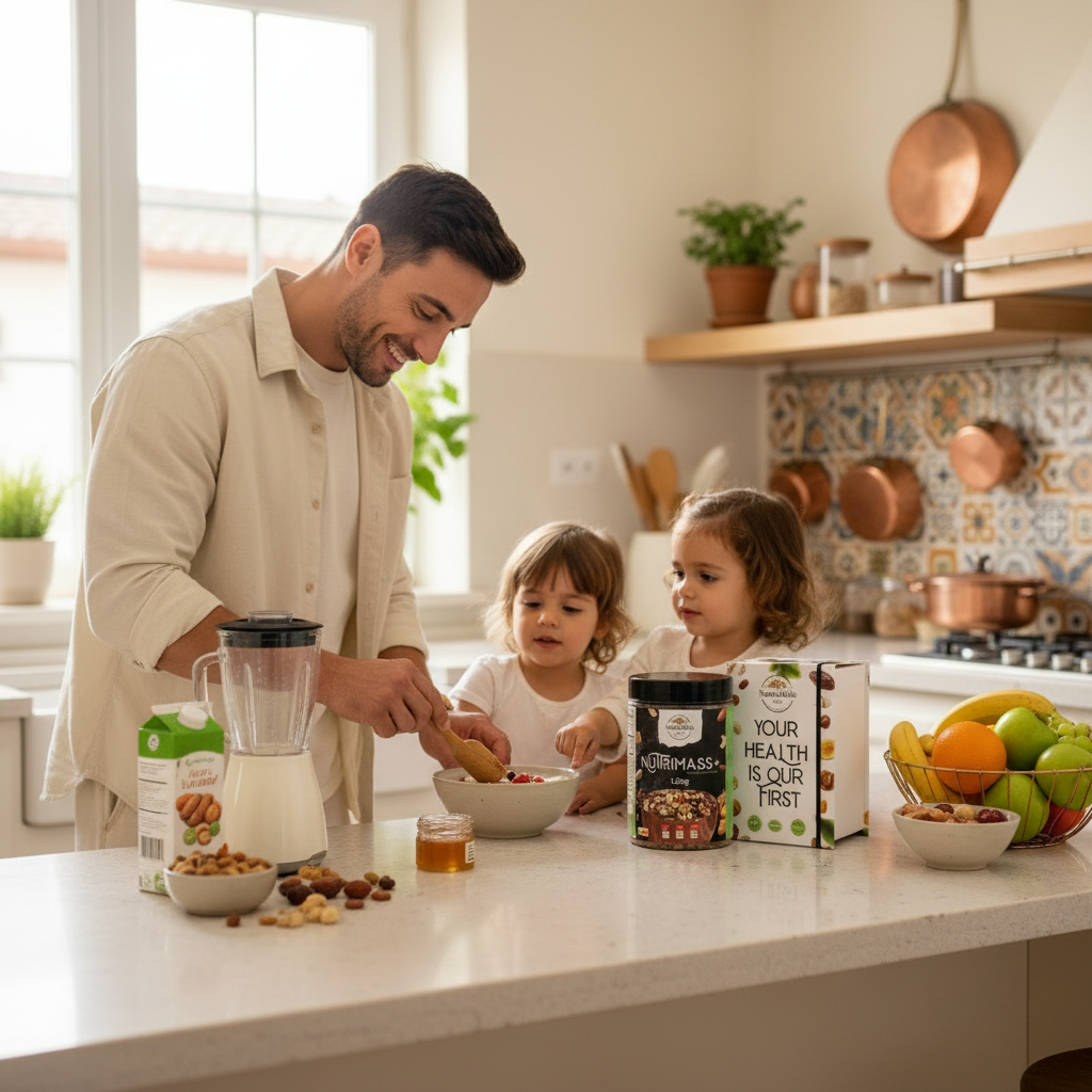 NUTRIMASS+ family lifestyle image