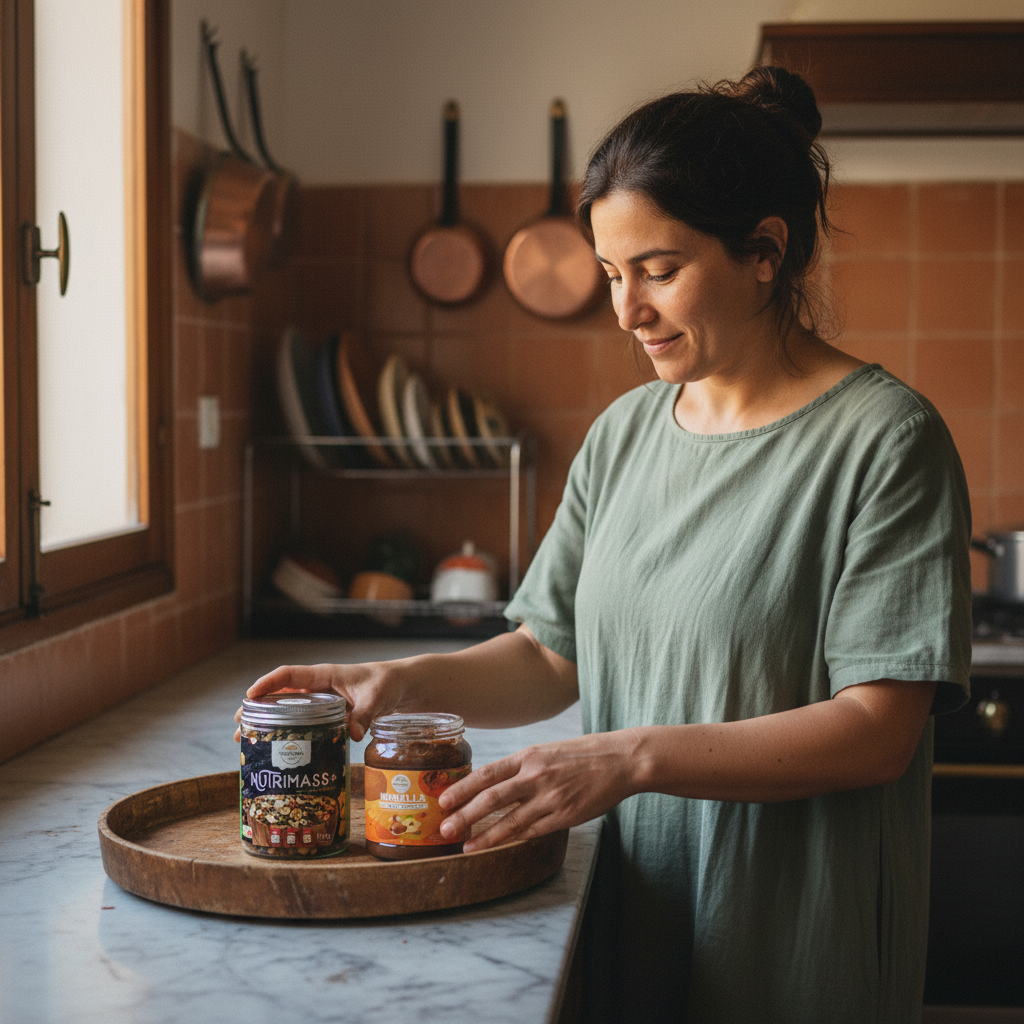 Real mom preparing Iftar naturally